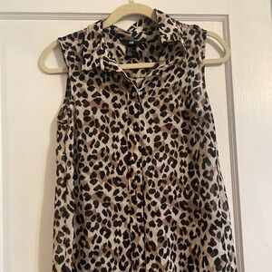Leopard blouse